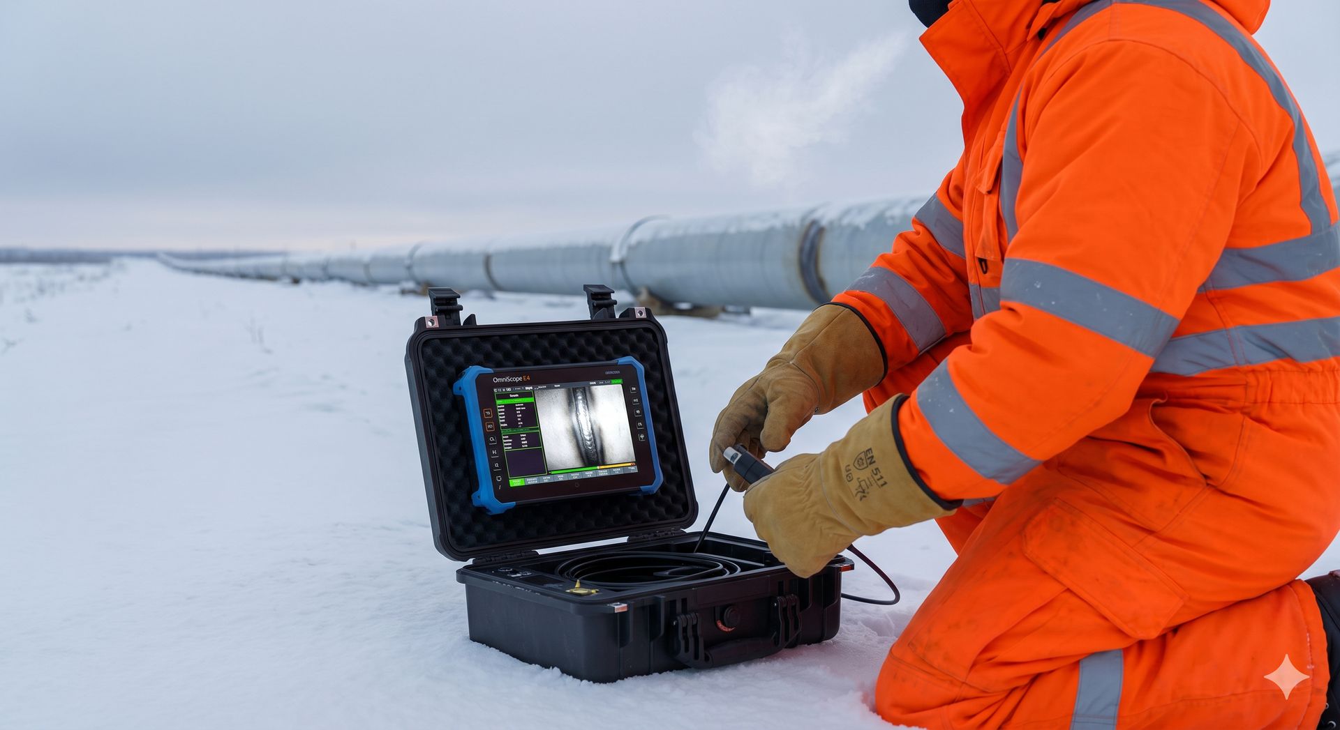 Case Study: Sub-Zero Inspections — OmniScope E-Series in Siberian Gas Pipeline Operations