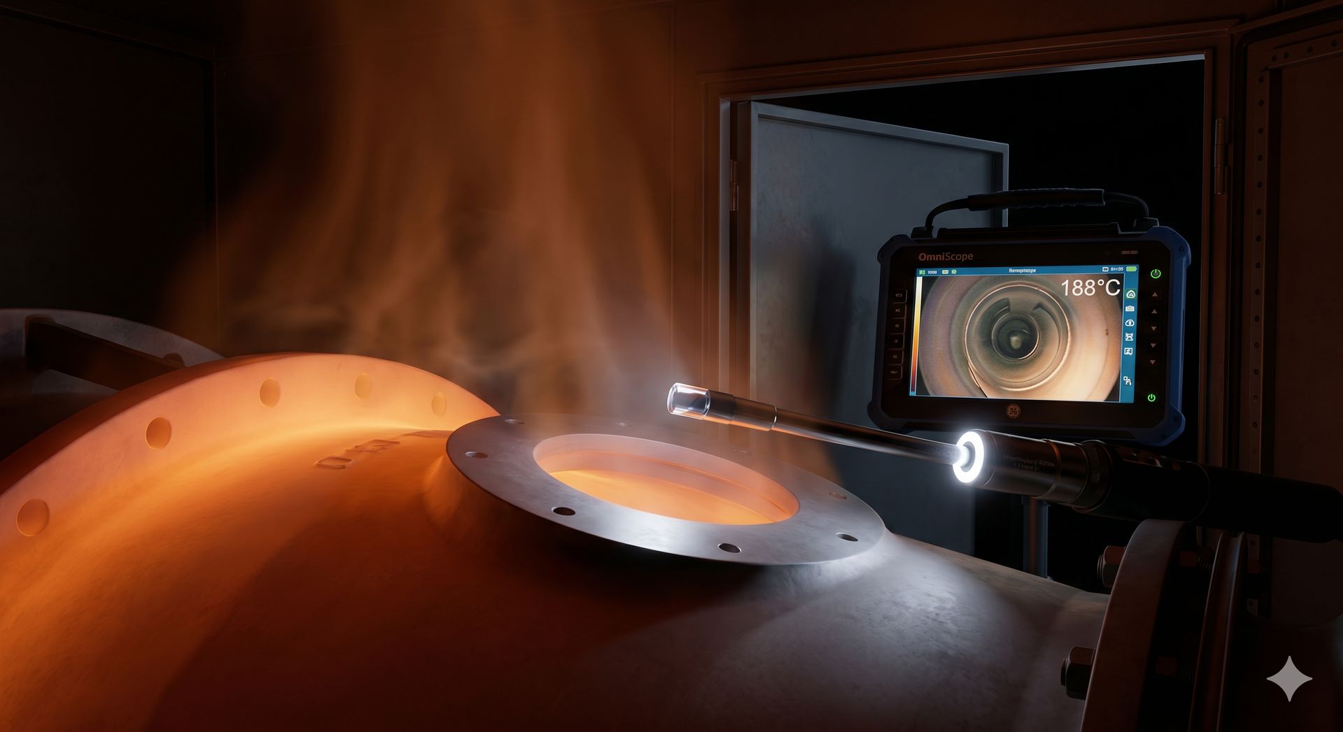 Best Practices: Optimizing Oil & Gas Turbine Maintenance with High-Temperature Borescopes